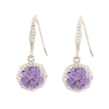 Amethyst Drop Earrings