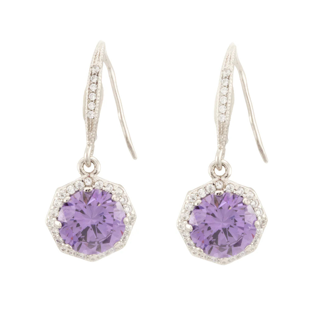 Amethyst Drop Earrings