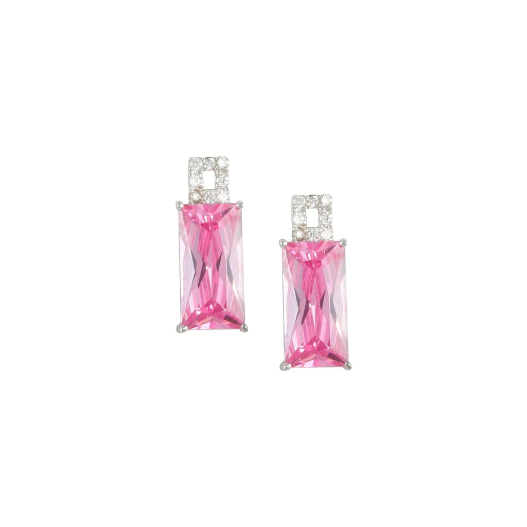 Pink Drop Earrings