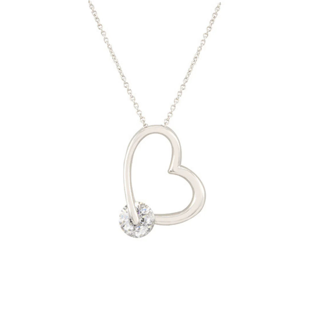 Open Heart Necklace
