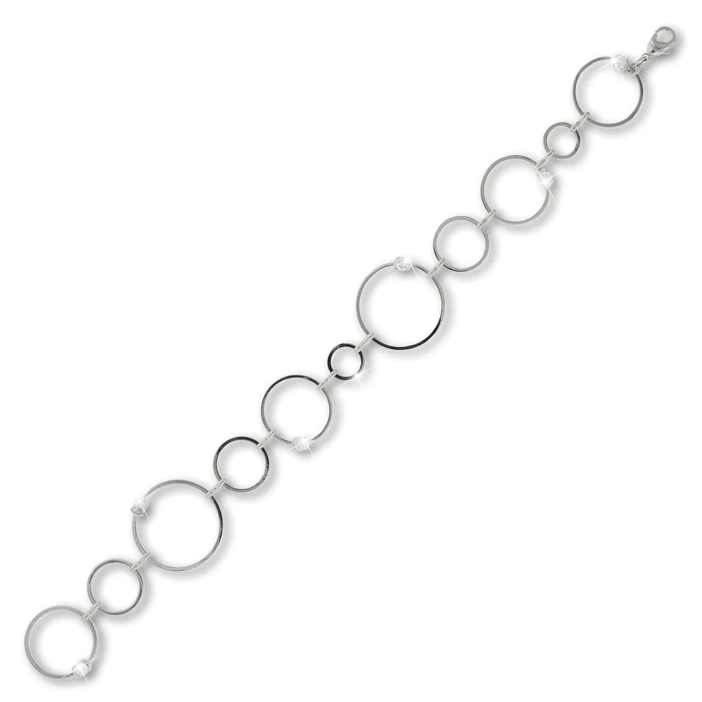 Circle Link Sparkle Bracelet