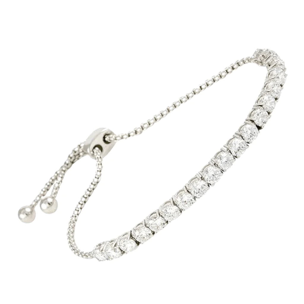 Pull Tie Diamond Bracelet