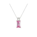 Pink Drop Necklace