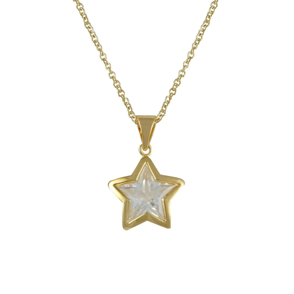 Gold Star Necklace