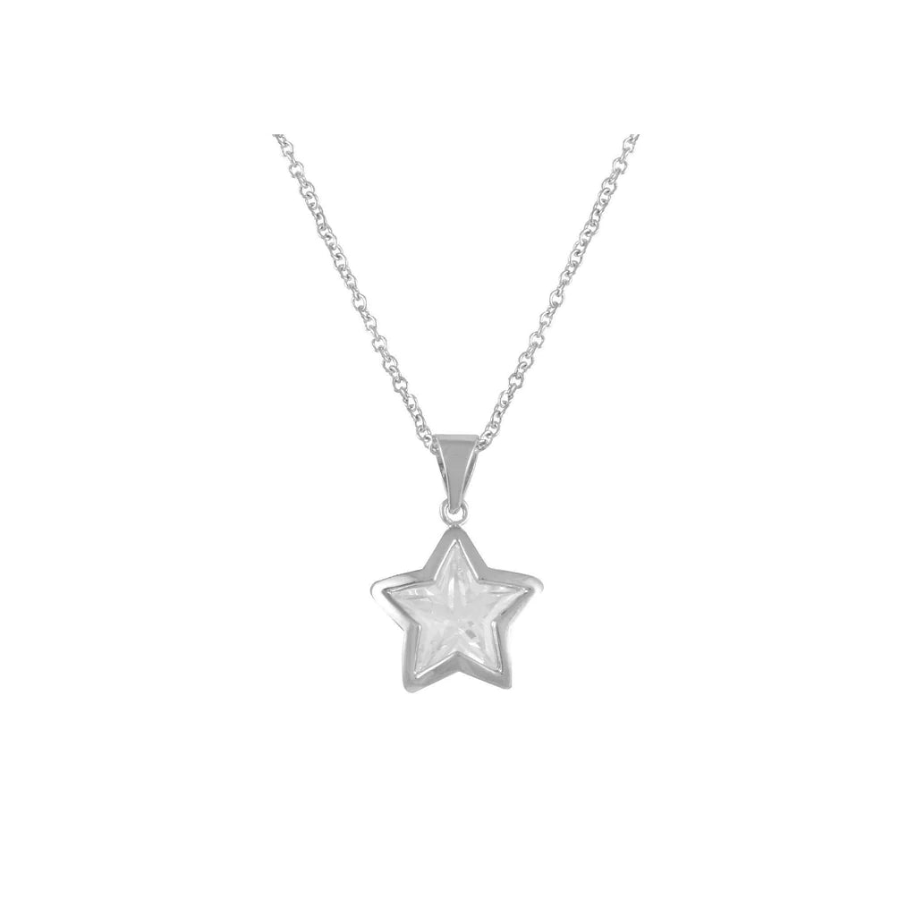 Silver Star Necklace